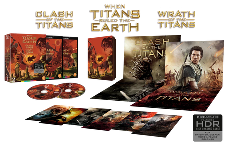When Titans Ruled The Earth: Clash Of The Titans & Wrath Of The Titans (4K UHD, UK Limited Edition, Region Free) - New 4K UHD