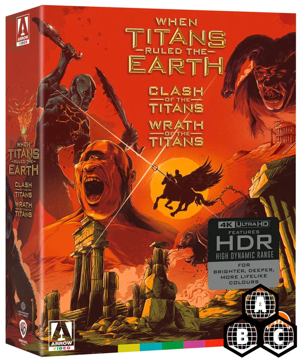 When Titans Ruled the Earth: Clash of the Titans & Wrath of the Titans (4K UHD, UK Limited Edition, Region Free)
