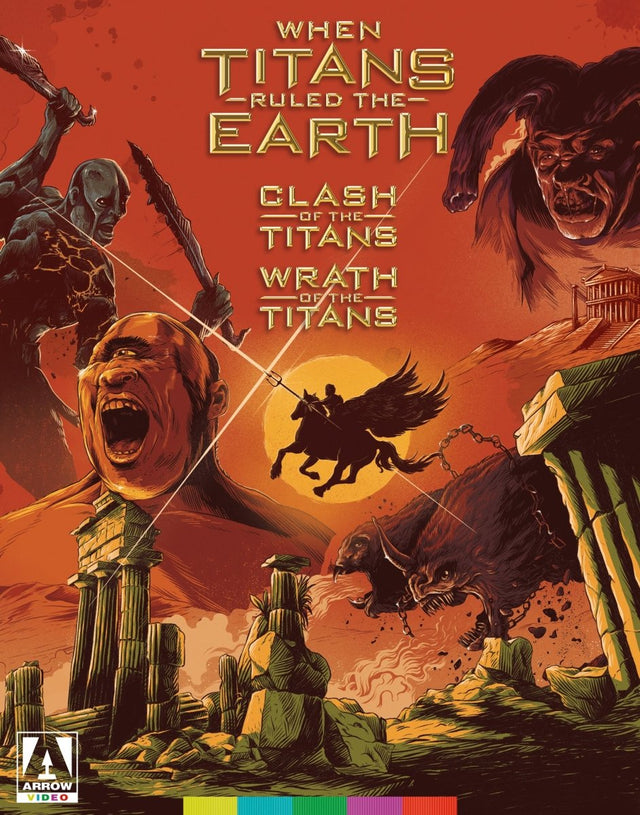 When Titans Ruled The Earth: Clash Of The Titans & Wrath Of The Titans (Blu - Ray, Limited Edition) - New Blu - Ray