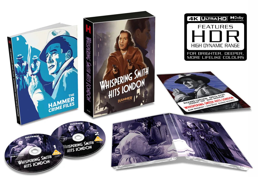 Whispering Smith Hits London (4K UHD, Limited Collector's Edition, Region Free) - New 4K UHD