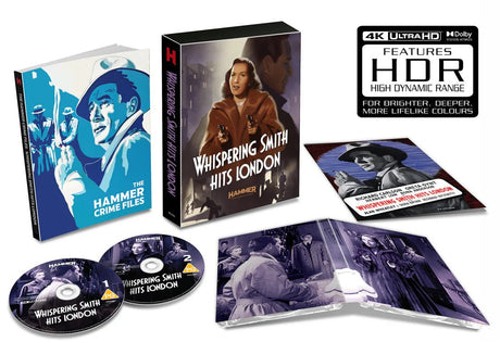 Whispering Smith Hits London (4K UHD, Limited Collector's Edition, Region Free) - New 4K UHD
