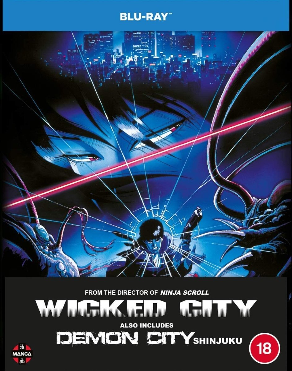 Wicked City / Demon City Shinjuku (Limited Edition, Region B) - New Blu - Ray