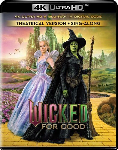 Wicked: For Good (4K/Blu-Ray COMBO) w/Slip USED