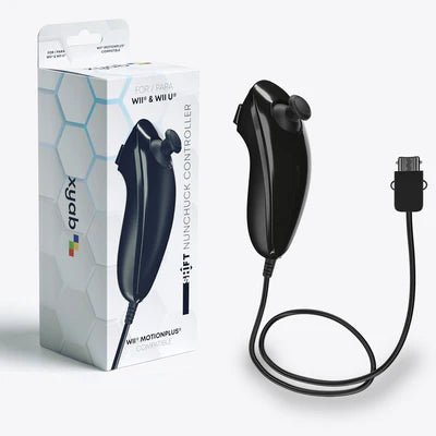 Wii/WiiU Nunchuck - Black NEW - Video Games - Nintendo Wii