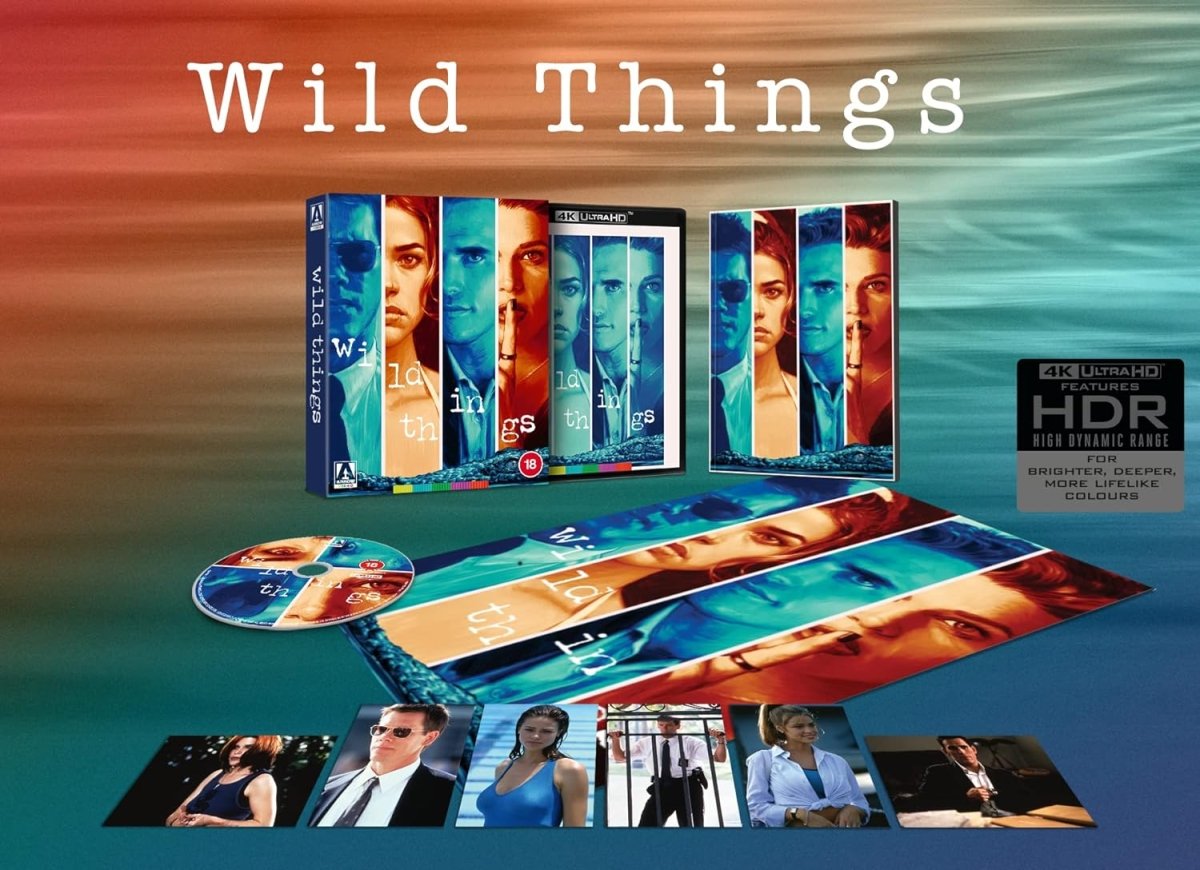 Wild Things (4K UHD, UK Limited Edition, Region Free) DAMAGED