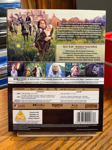 Willow (UK 4K UHD, Region Free/B) w/SLIP USED