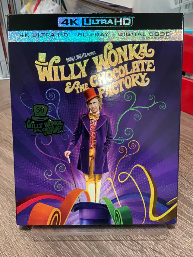 Willy Wonka & the Chocolate Factory 4K UHD W/SLIP USED