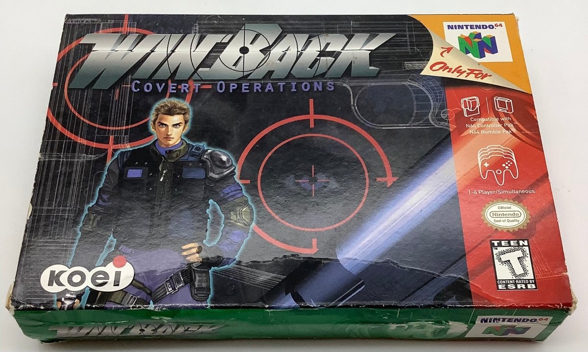 Winback Covert Operations [NO MANUAL] Nintendo 64 USED - Video Games - Nintendo 64