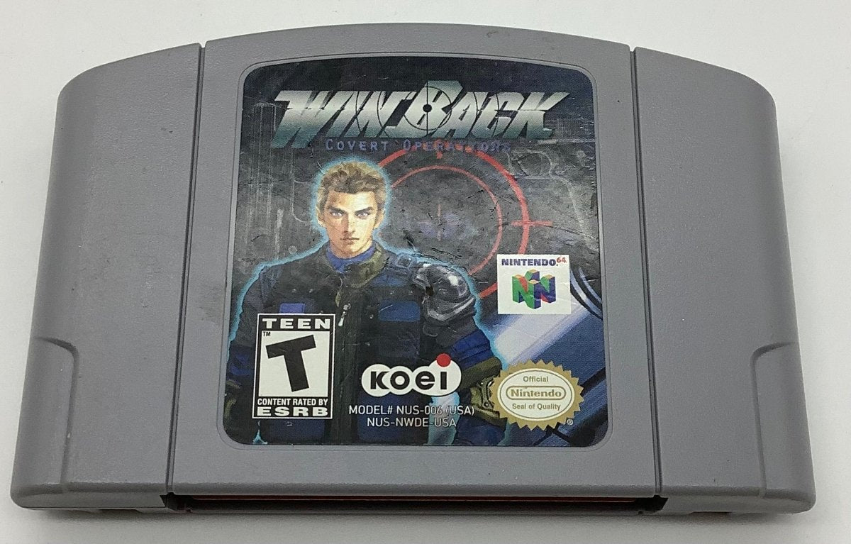 Winback Covert Operations [NO MANUAL] Nintendo 64 USED - Video Games - Nintendo 64