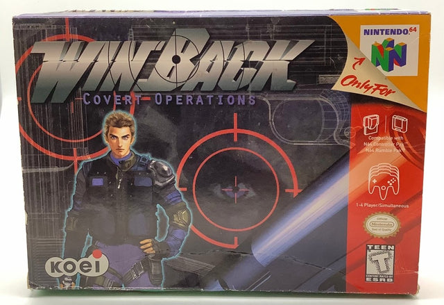 Winback Covert Operations [NO MANUAL] Nintendo 64 USED - Video Games - Nintendo 64