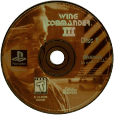 Wing Commander III Heart of the Tiger Playstation 1 LOOSE - Video Games - Playstation 1