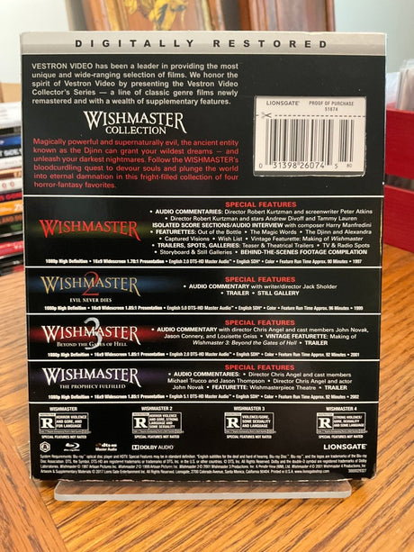 Wishmaster Collection w/SLIP USED