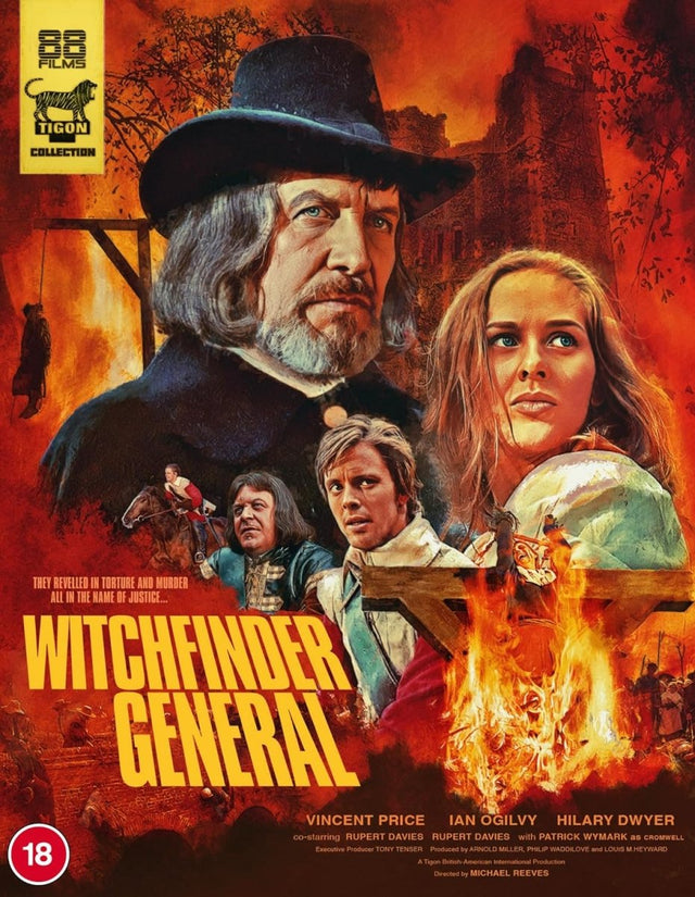 Witchfinder General (Blu - Ray, 88 Films, Region B) - New Blu - Ray