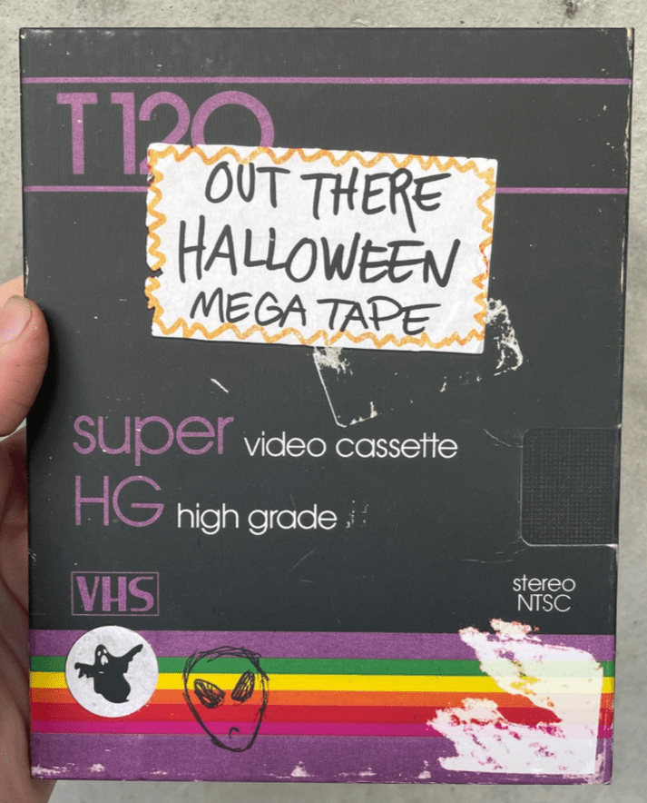 WNUF 2 aka the Out There Halloween Mega Tape w/SLIP