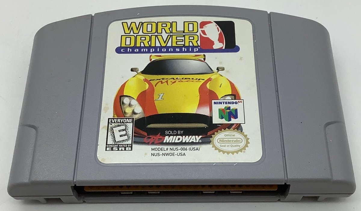 World Driver Championship Nintendo 64 USED - Video Games - Nintendo 64