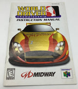 World Driver Championship Nintendo 64 USED - Video Games - Nintendo 64