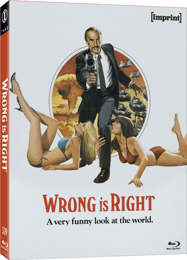 Wrong is Right (Limited Edition, Region Free) w/SLIP - New Blu - Ray