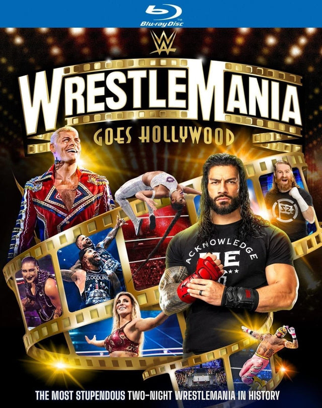 WWE: WrestleMania 39 w/SLIP - New Blu - Ray