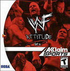 WWF Attitude Sega Dreamcast USED - Video Games - Sega Dreamcast
