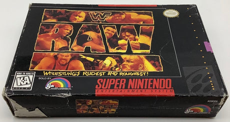 WWF Raw Super Nintendo USED - Video Games - Nintendo SNES