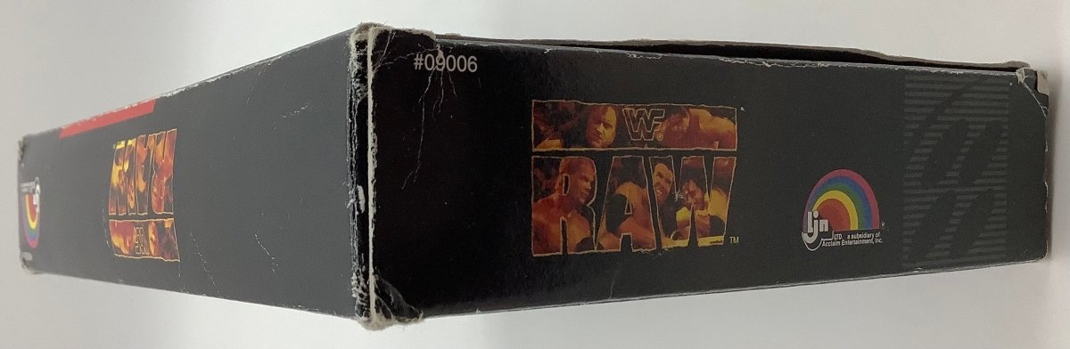 WWF Raw Super Nintendo USED - Video Games - Nintendo SNES