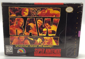 WWF Raw Super Nintendo USED - Video Games - Nintendo SNES