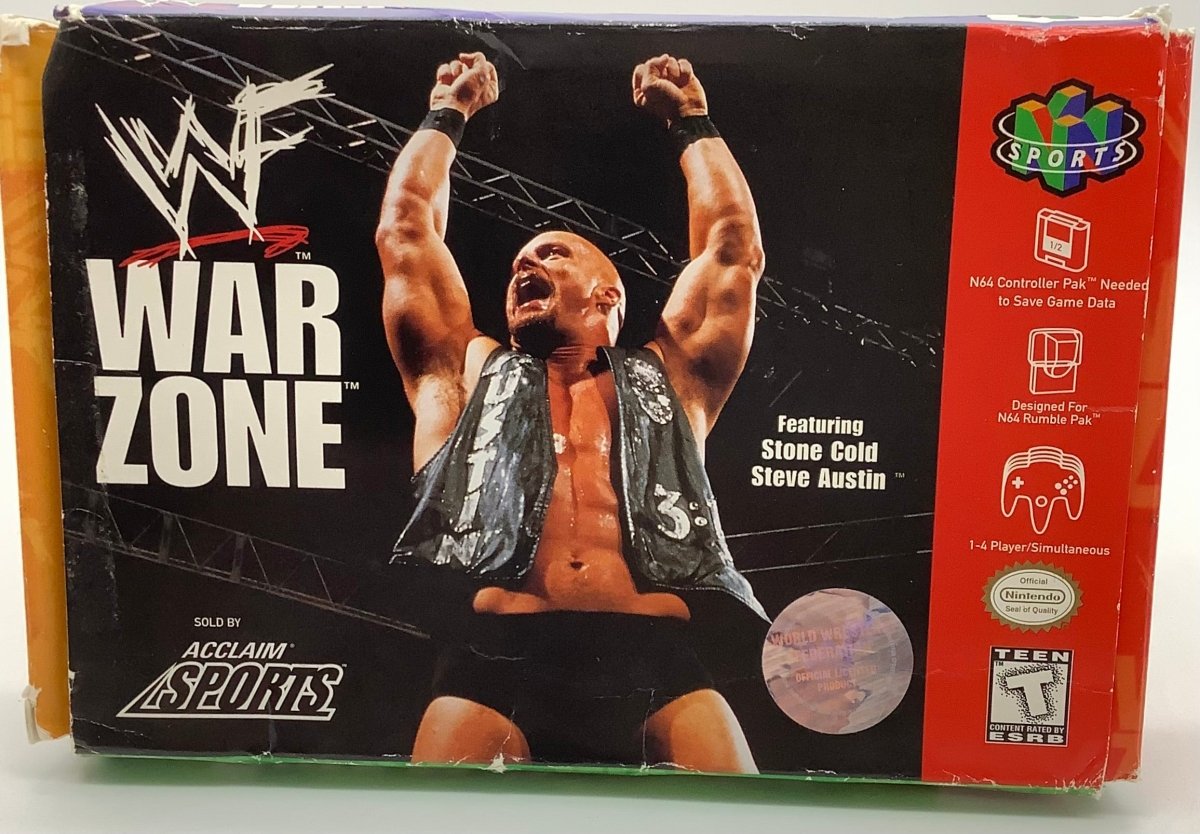 WWF Warzone Nintendo 64 USED – Orbit DVD