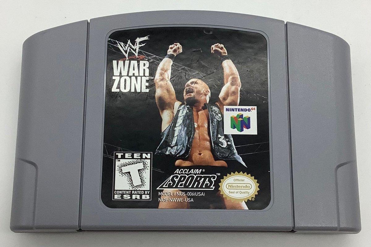 WWF Warzone Nintendo 64 USED - Video Games - Nintendo 64