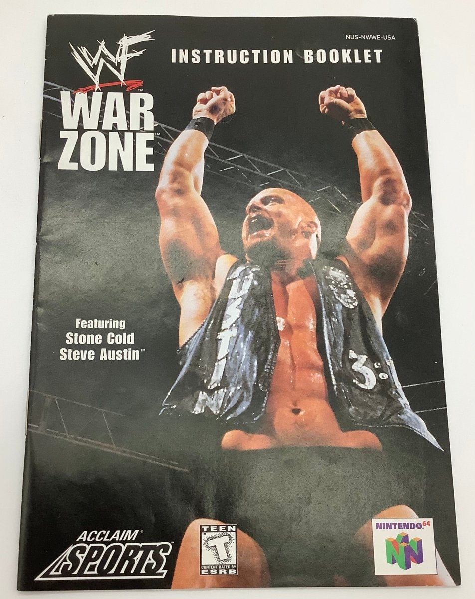 WWF Warzone Nintendo 64 USED - Video Games - Nintendo 64