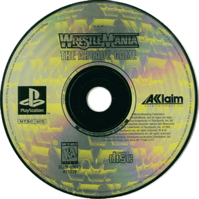 WWF Wrestlemania The Arcade Game Playstation 1 LOOSE - 