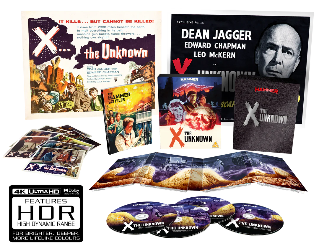 X the Unknown (4K UHD, Limited Collector's Edition, Region Free)