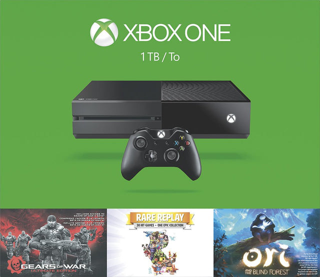 XBOX One 1TB Console - Black USED - Video Games - XBOX ONE