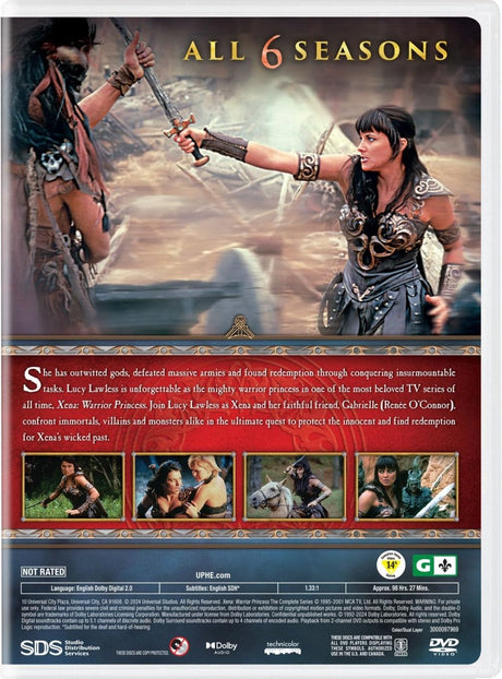 Xena: Warrior Princess - The Complete Series (DVD)