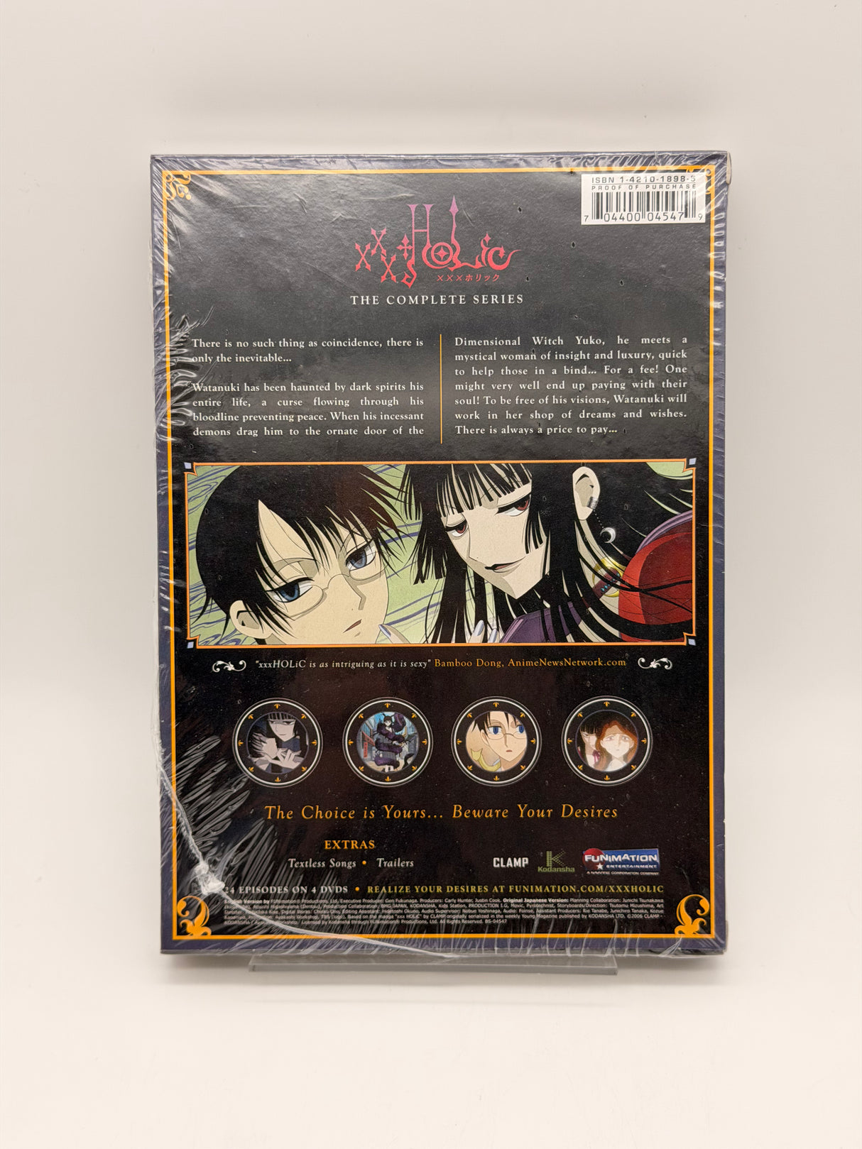 xxxHOLiC (The Complete Series, 4-Disc Set) DVD NEW – Orbit DVD