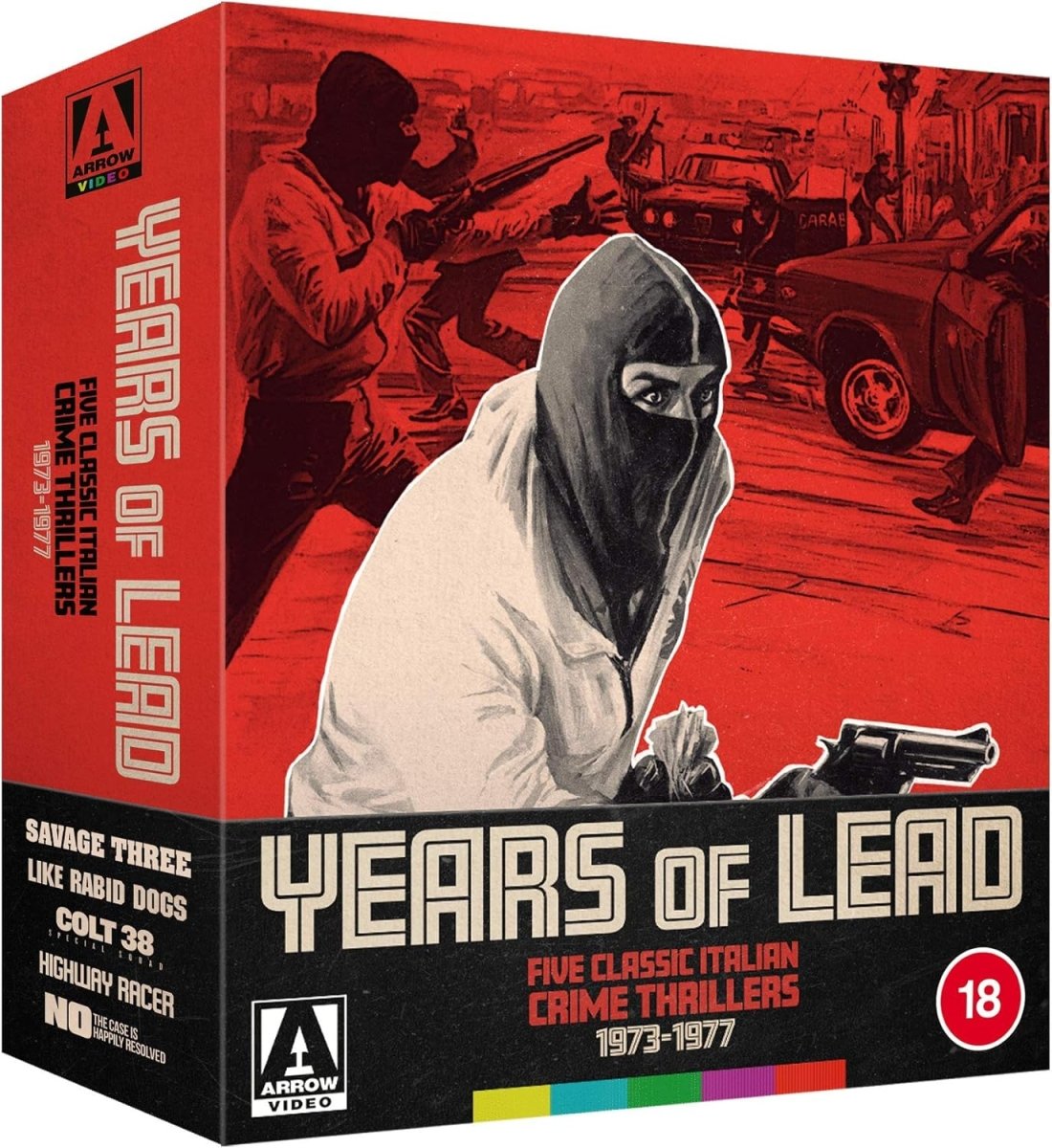Years of Lead: Five Classic Italian Crime Thrillers (UK Limited Edition, Region B) *one per customer - New Blu - Ray