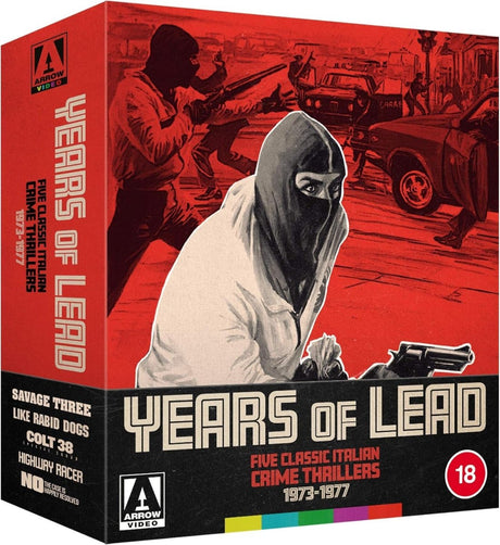 Years of Lead: Five Classic Italian Crime Thrillers (UK Limited Edition, Region B) *one per customer - New Blu - Ray