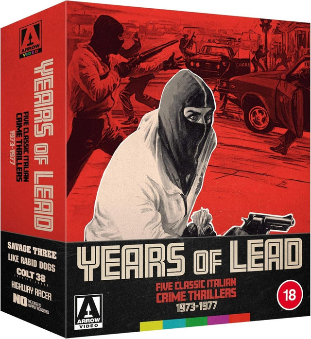 Years of Lead: Five Classic Italian Crime Thrillers (UK Limited Edition, Region B) *one per customer - New Blu - Ray