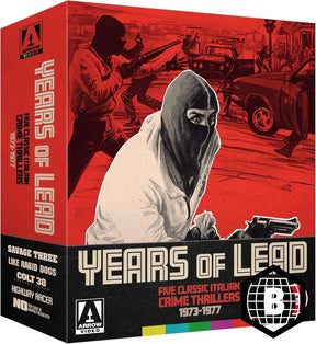 Years of Lead: Five Classic Italian Crime Thrillers (UK Limited Edition, Region B) *one per customer