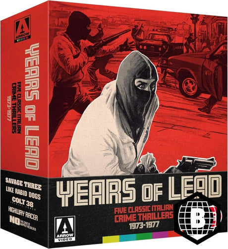 Years of Lead: Five Classic Italian Crime Thrillers (UK Limited Edition, Region B) *one per customer