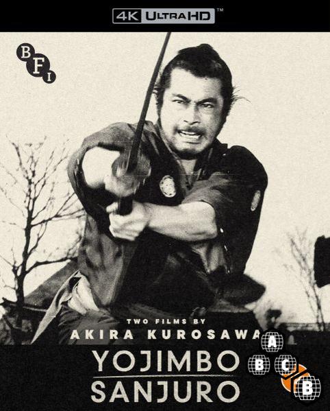Yojimbo / Sanjuro (4K UHD, Limited Edition, Region Free/B) w/SLIPCASE