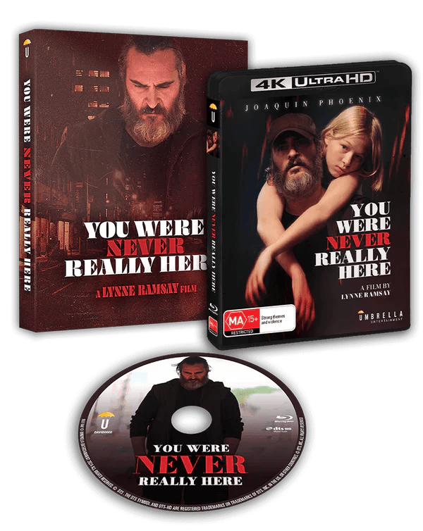 You Were Never Really Here (4K UHD, Region Free) w/SLIP - New 4K UHD