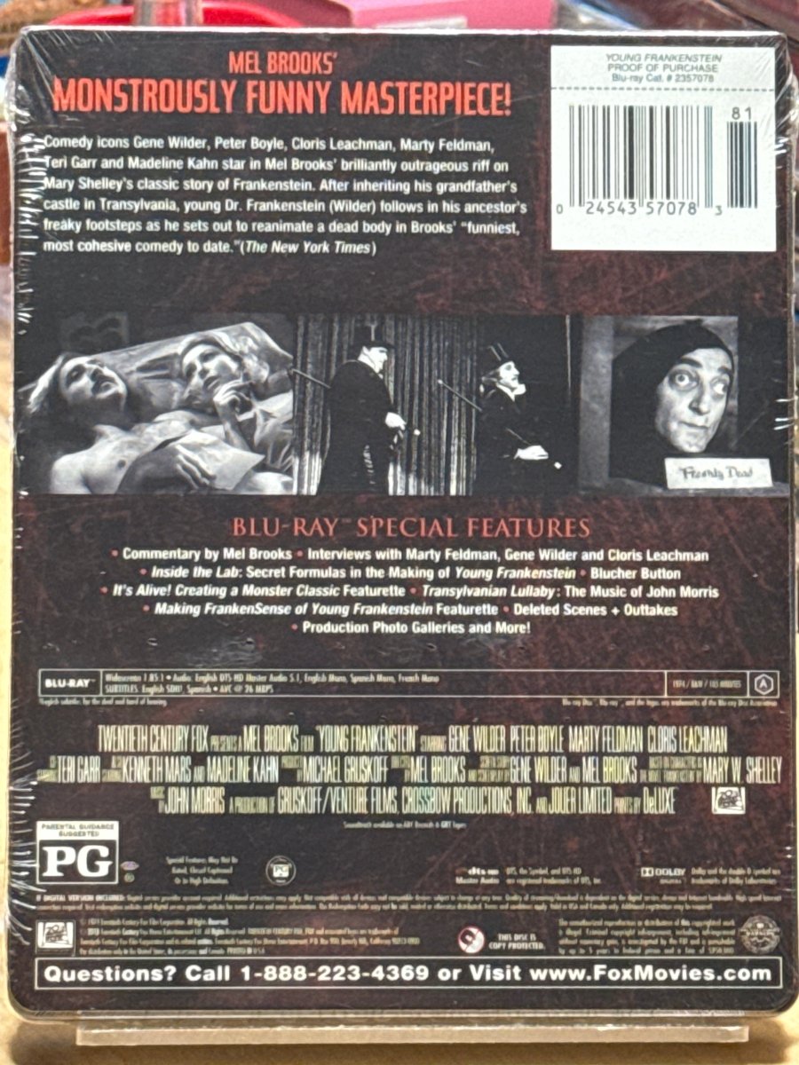 Young Frankenstein (Blu-Ray, Steelbook)