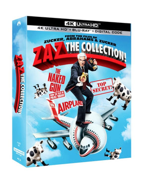 ZAZ: The Collection! - Top Secret, Airplane, The Naked Gun (Limited Edition, 4K UHD) USED