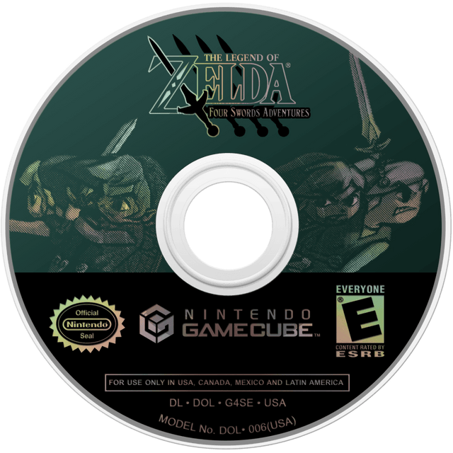 Zelda Four Swords Adventures Nintendo Gamecube LOOSE - Video Games - Nintendo Gamecube
