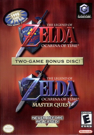 Zelda Ocarina Of Time Master Quest [NO MANUAL] Nintendo Gamecube USED - Video Games - Nintendo Gamecube