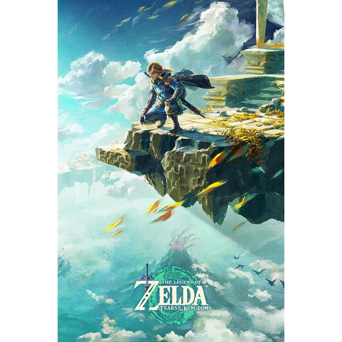 Zelda Tears of Kingdom - Hyrule Poster PICKUP ONLY - Posters/Stickers/Art