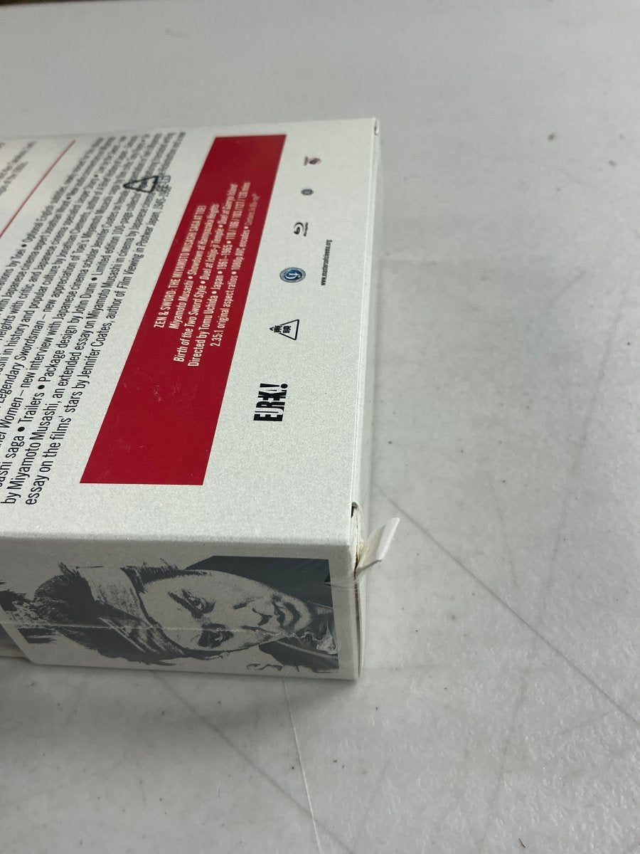 Zen and Sword: The Miyamoto Musashi Saga at Toei (Limited Edition, Region B) *DAMAGED*