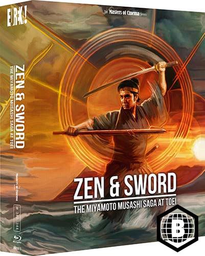 Zen and Sword: The Miyamoto Musashi Saga at Toei (Limited Edition, Region B) - New Blu - Ray