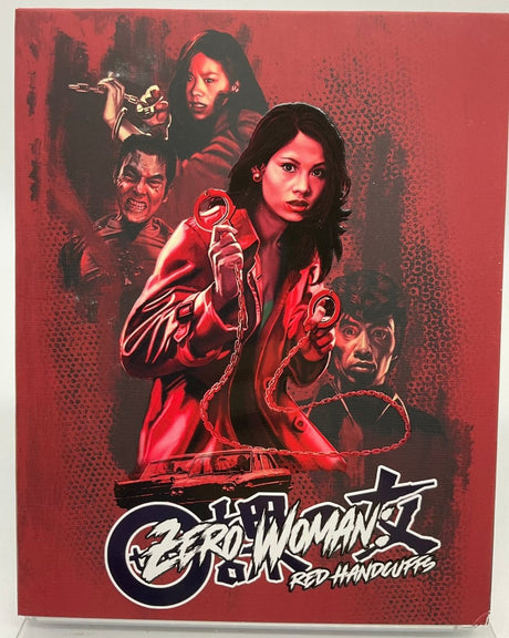 Zero Woman: Red Handcuffs w/SLIP USED