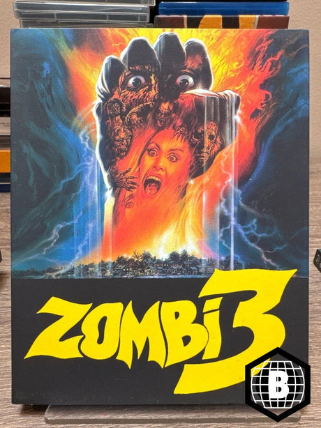 Zombie Flesh Eaters 2 (AKA Zombi 3, Region B) w/SLIP USED - Used Blu-Ray